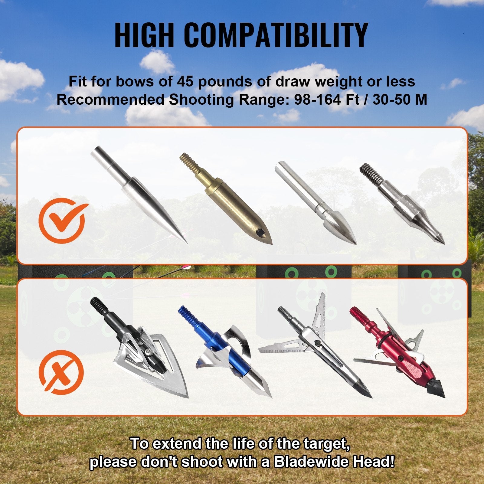 Unleash Your Archery Potential with Our All-Side Shooting Archery Arrow Target