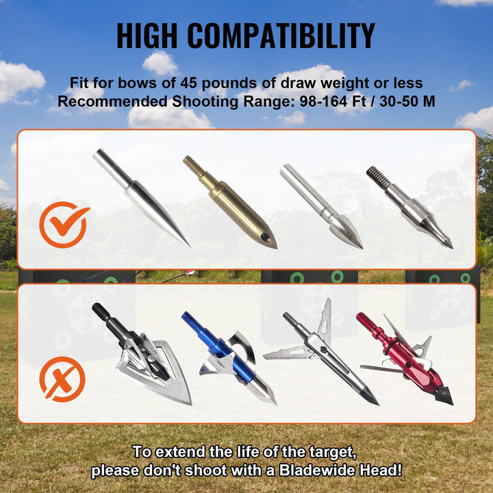 Unleash Your Archery Potential with Our All-Side Shooting Archery Arrow Target