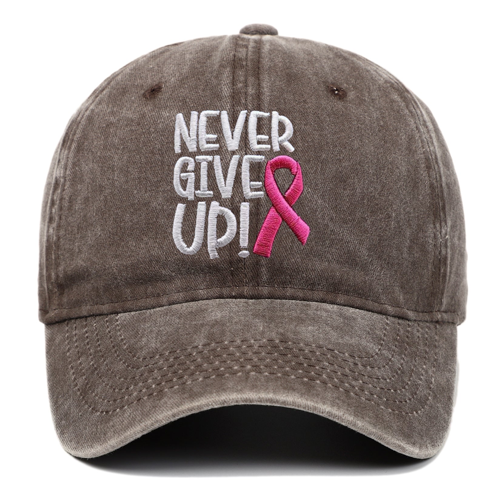 Why the Breast Ribbon Embroidered Peaked Cap Baseball is a Must-Have for Your Wardrobe