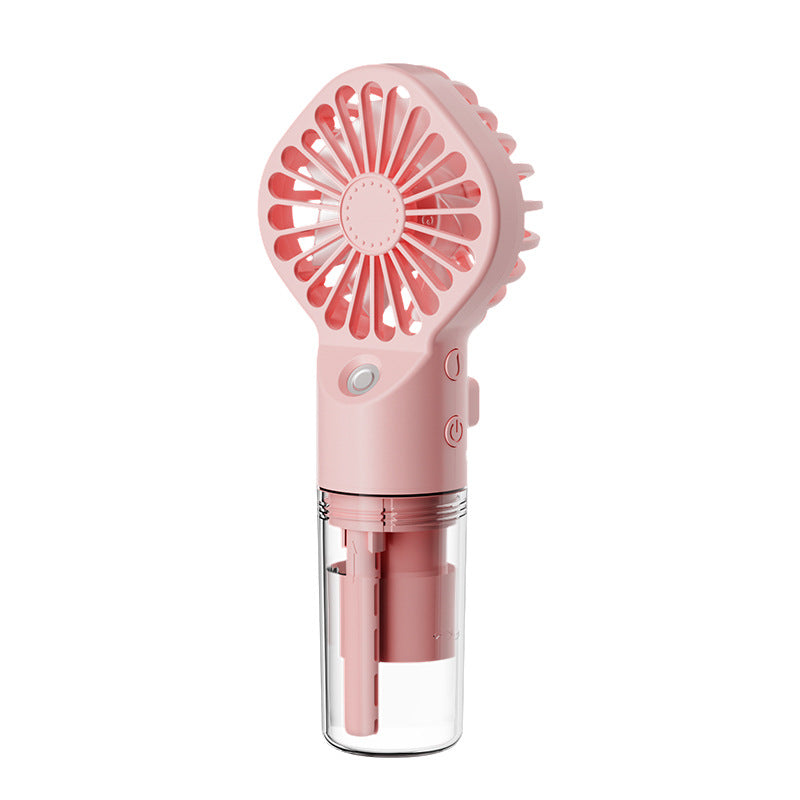 Portable USB Mist Fan Humidifying Cooling Fan