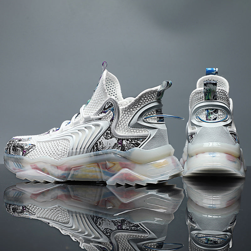 Breathable Mesh Running Basketball Shoes For Sports And Leisure