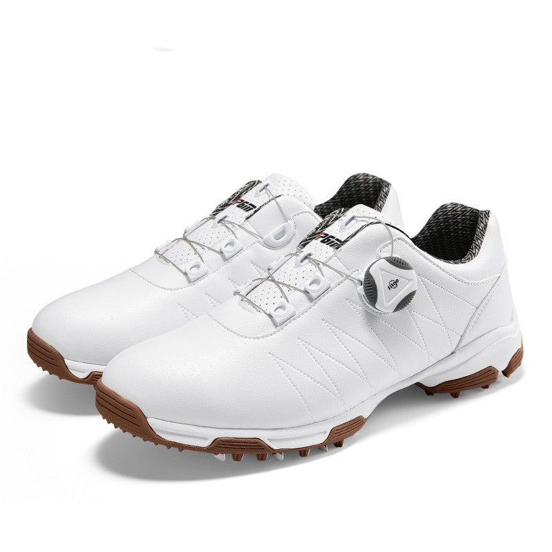 Women's Waterproof Golf Shoes Anti-Slip Spin Lace Sneakers