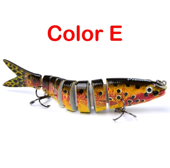 Multi Jointed Artificial Pike Fishing Lures