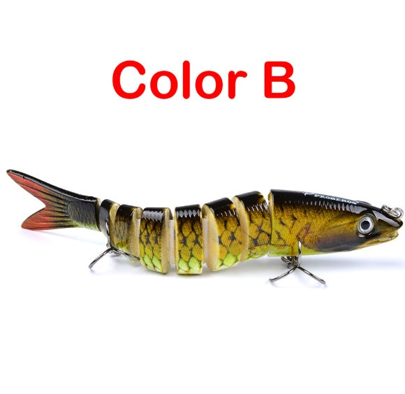 Multi Jointed Artificial Pike Fishing Lures