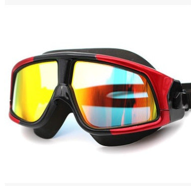Silicone Anti Fog Swimming Goggles Waterproof Lens