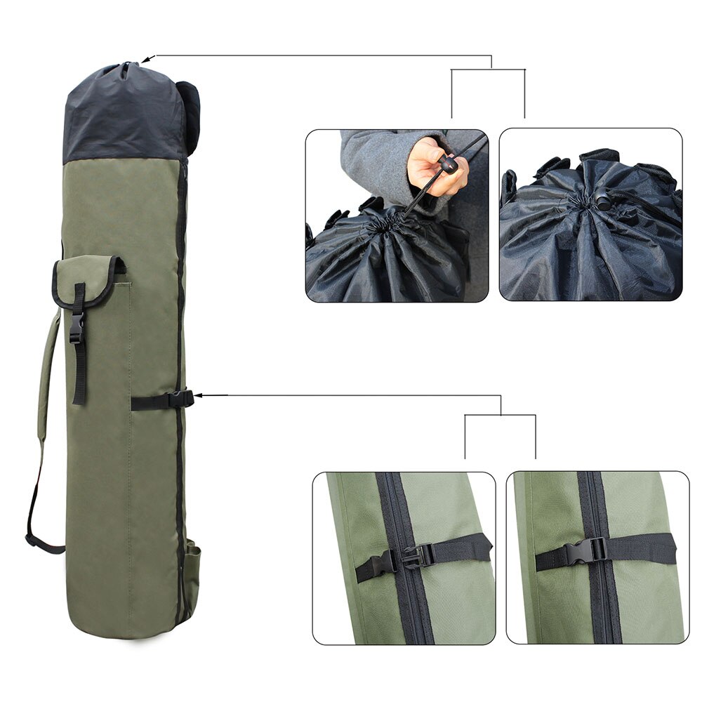 Portable Fishing Rod And Reel Storage Bag Case