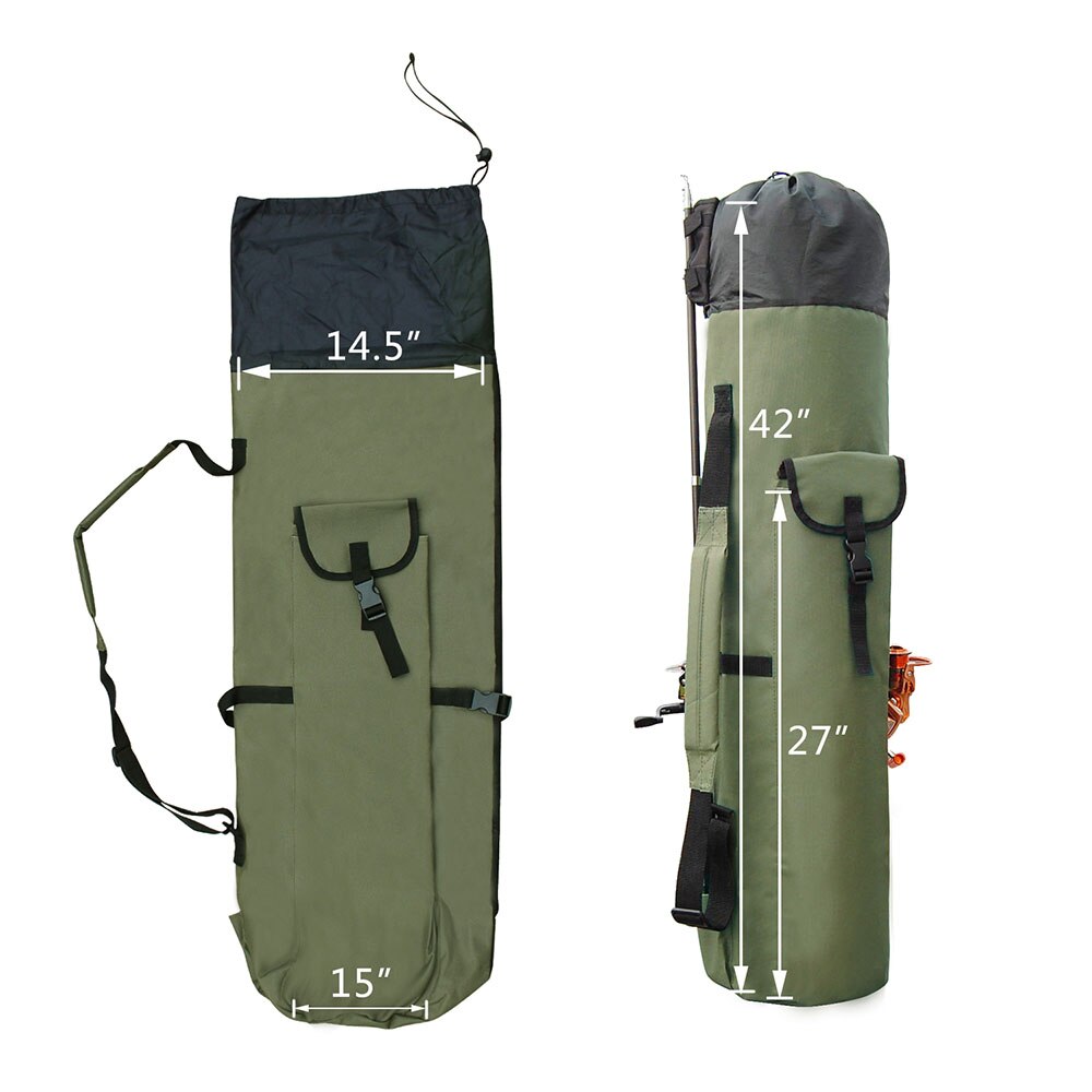 Portable Fishing Rod And Reel Storage Bag Case