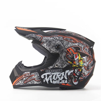 Motorcycle And Mountain Bike Protective Helmet Safety Gear