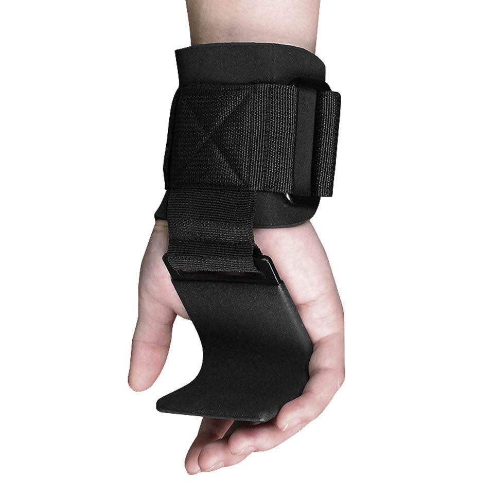 Weight Lifting Hook Grips Wrist Wrap Gym Training Straps