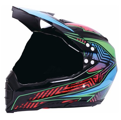 Dual Use Full Face Motorcycle Off Road Helmet Unisex Four Season