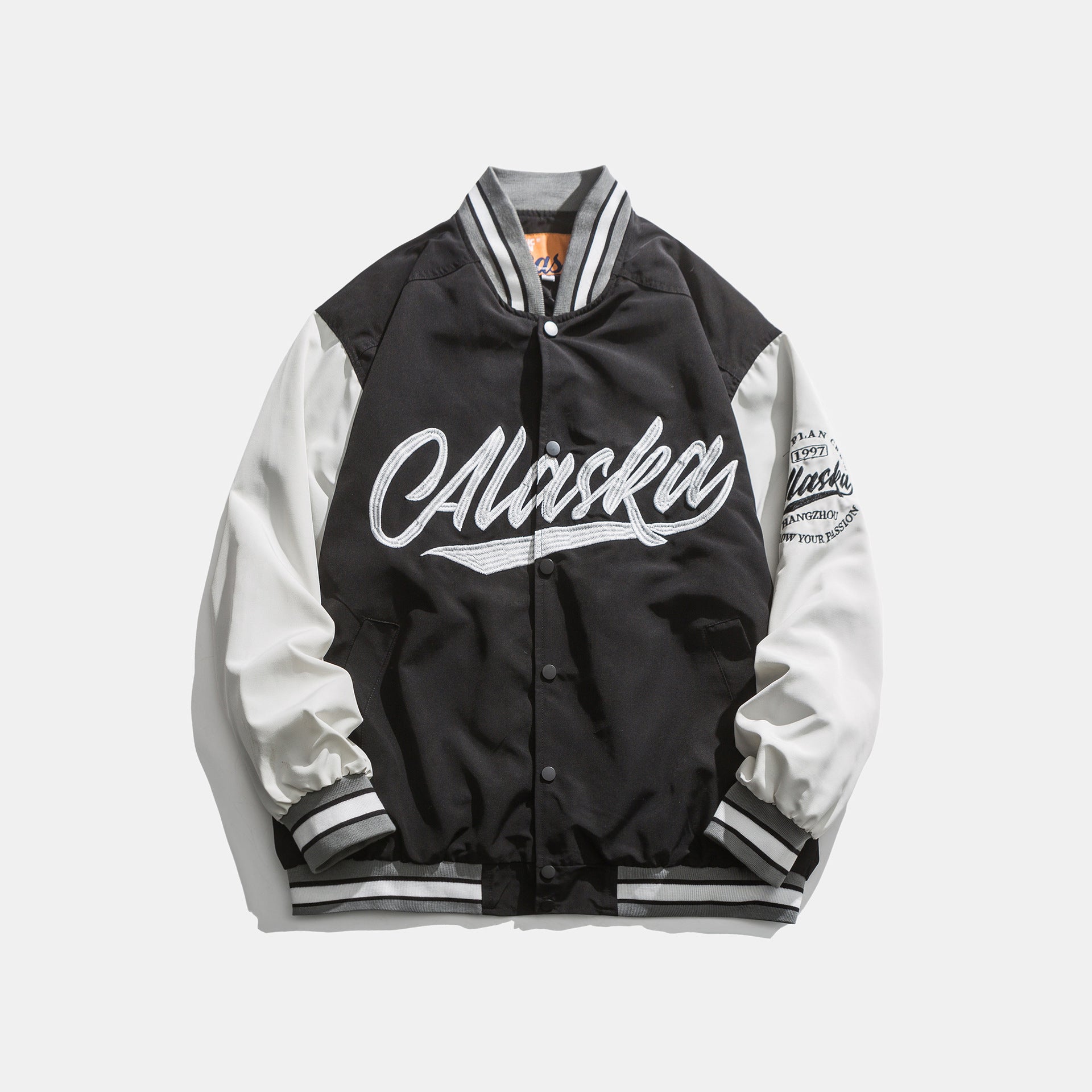 Japanese Embroidered Baseball Cotton Jersey