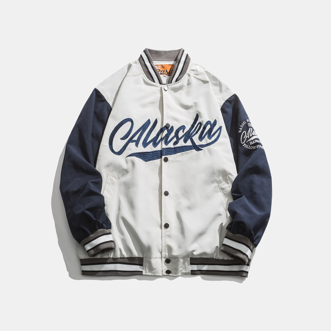 Japanese Embroidered Baseball Cotton Jersey