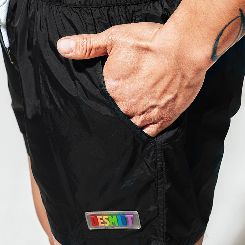 Beach Sports Loose Rainbow Swimming Shorts