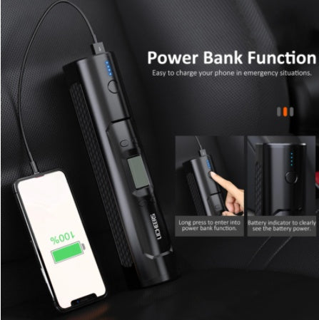 Portable Wireless Car Tire Air Pump With Digital Display