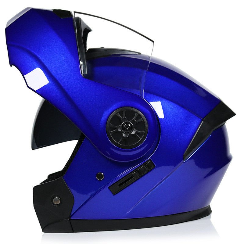 Unisex Full Face Helmet With Bluetooth Four Seasons Gray