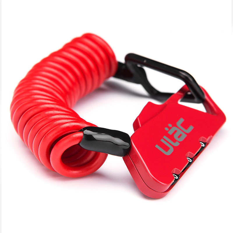 ULAC Portable Helmet Luggage Bike Lock