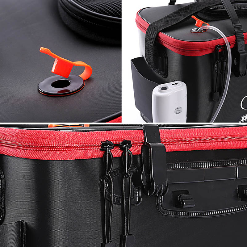 EVA Portable Folding Fishing Storage Bag Bucket