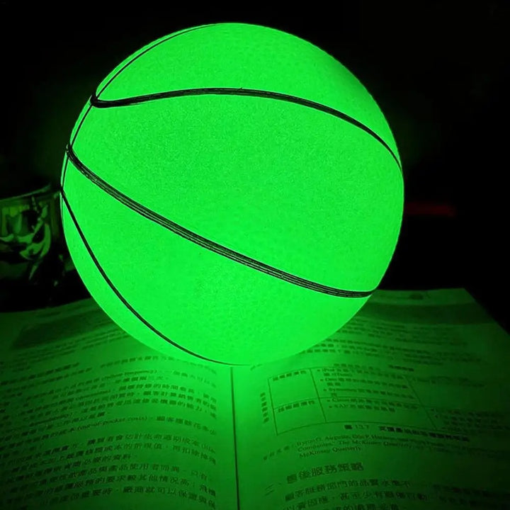 Rubber PVC Inflatable Basketball For Kids Outdoor Sports Durable