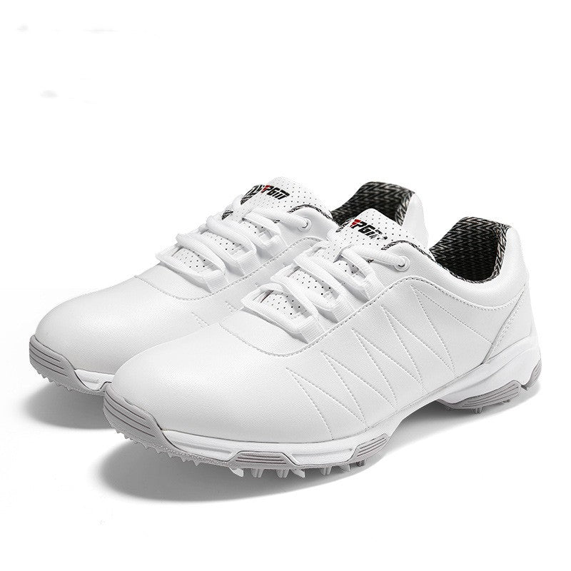 Women's Waterproof Golf Shoes Anti-Slip Spin Lace Sneakers