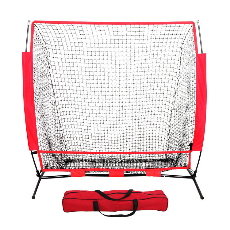 Portable Kids Baseball Training Net With Target Flap