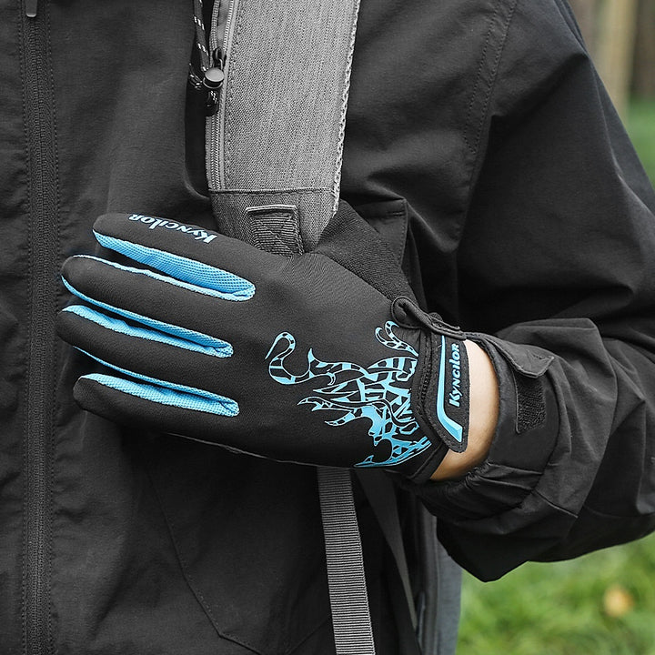 Outdoor Mountain Bike Breathable Shock-Absorbing Wear-Resistant Cycling Gloves