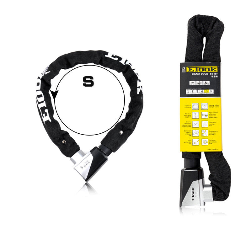 Motorcycle Mountain Bike Lock Bike Lock Alloy Steel Lock