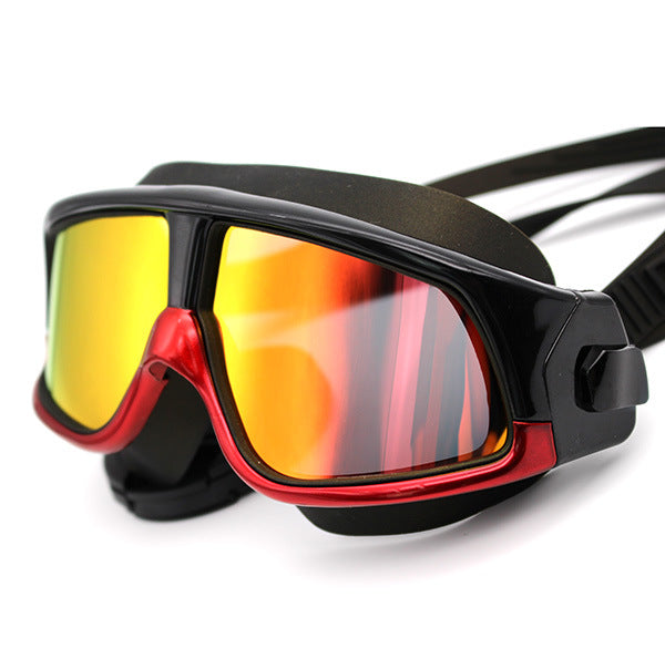 Silicone Anti Fog Swimming Goggles Waterproof Lens
