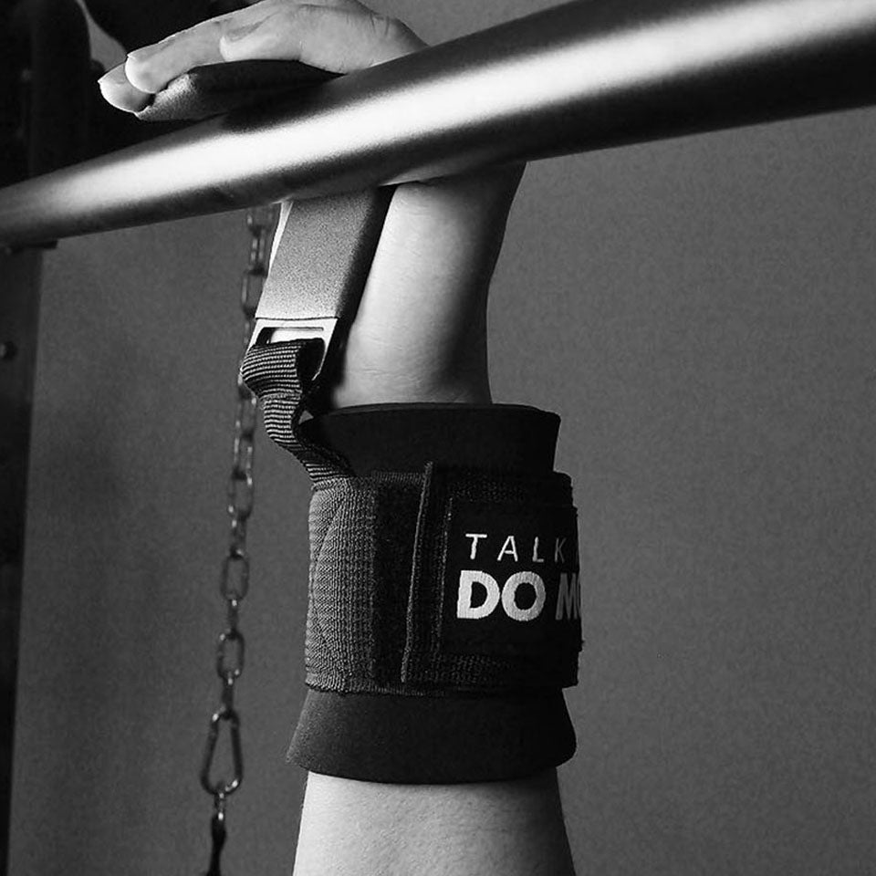 Weight Lifting Hook Grips Wrist Wrap Gym Training Straps
