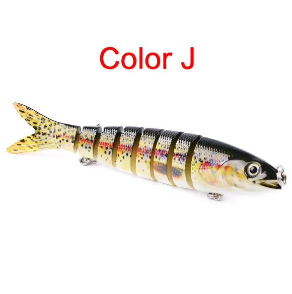 Multi Jointed Artificial Pike Fishing Lures