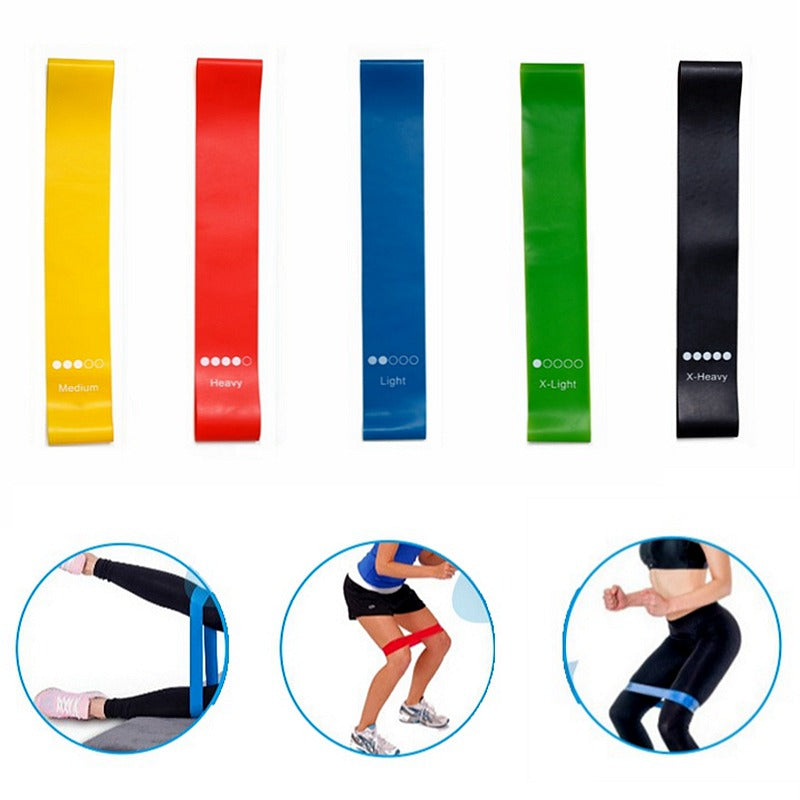 Yoga Resistance Bands Fitness Training Elastic Set