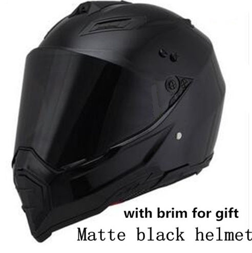 Dual Use Full Face Motorcycle Off Road Helmet Unisex Four Season