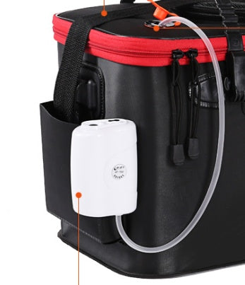 EVA Portable Folding Fishing Storage Bag Bucket