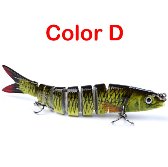 Multi Jointed Artificial Pike Fishing Lures