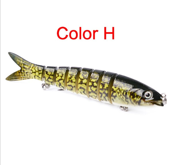 Multi Jointed Artificial Pike Fishing Lures