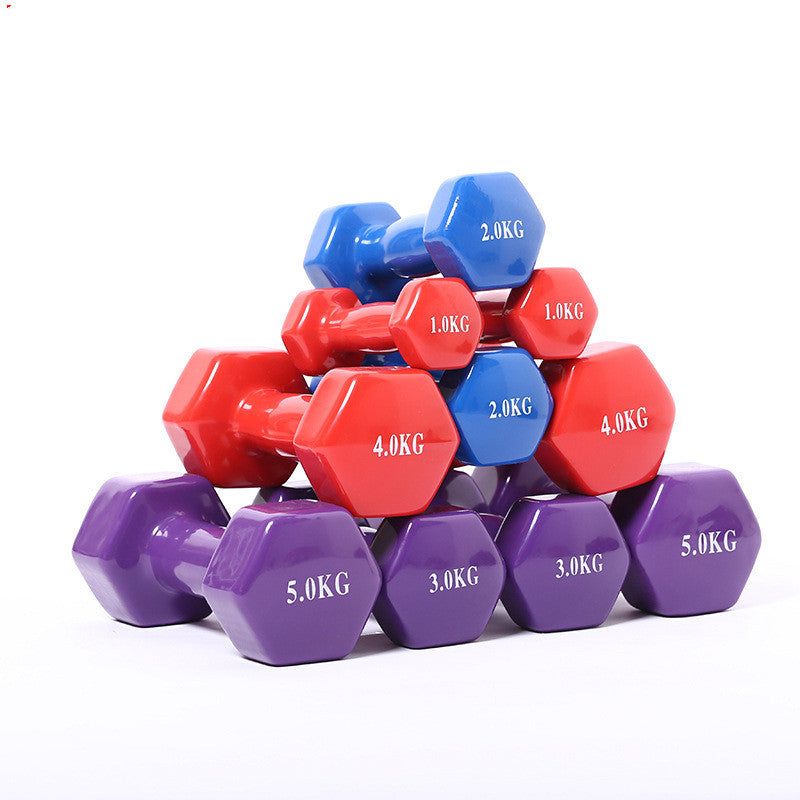 Color Fitness Dumbbells Set