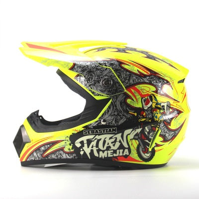 Motorcycle And Mountain Bike Protective Helmet Safety Gear