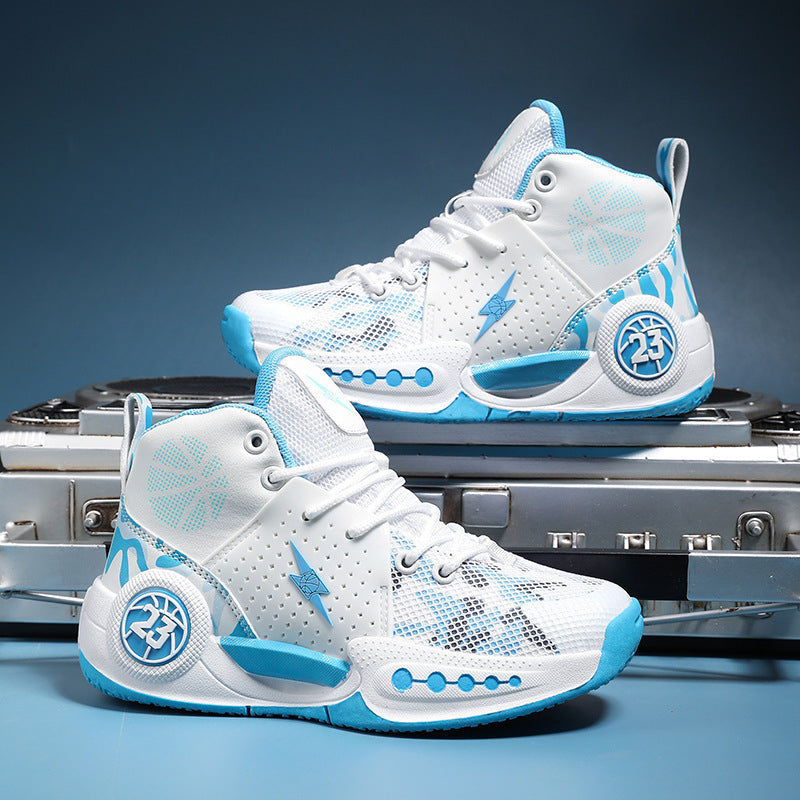 Children’s Mesh Non-Slip Wear-Resistant Basketball Shoes