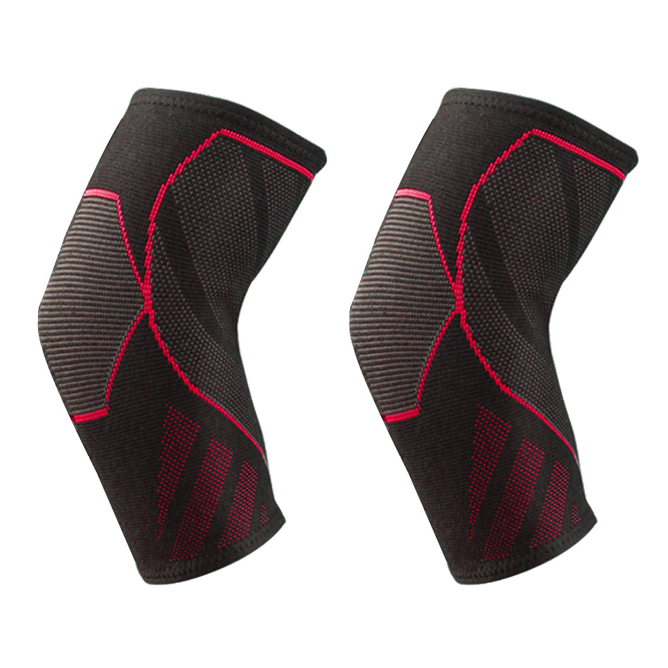 Women Sports Warm Knitted Elbow Pads Protective Support