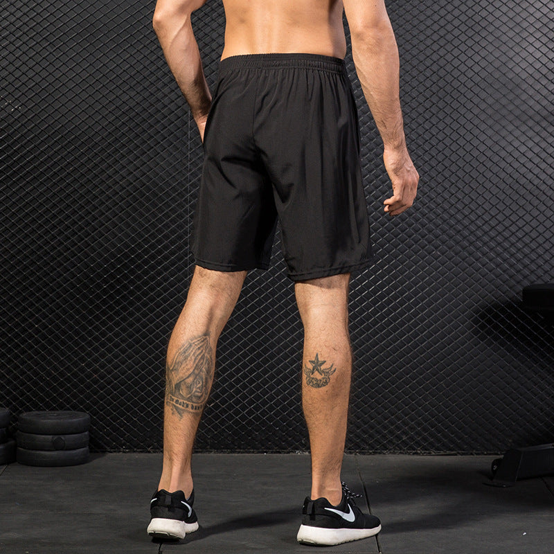 Fitness Outdoor Basketball Training Shorts Breathable Loose Fit Athletic Wear