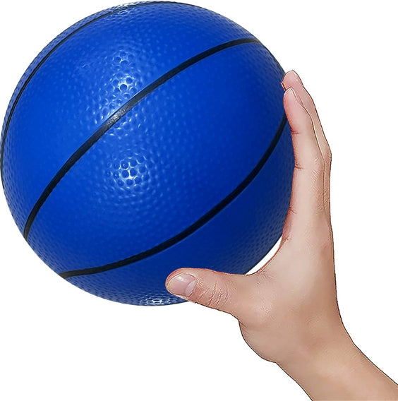 Rubber PVC Inflatable Basketball For Kids Outdoor Sports Durable