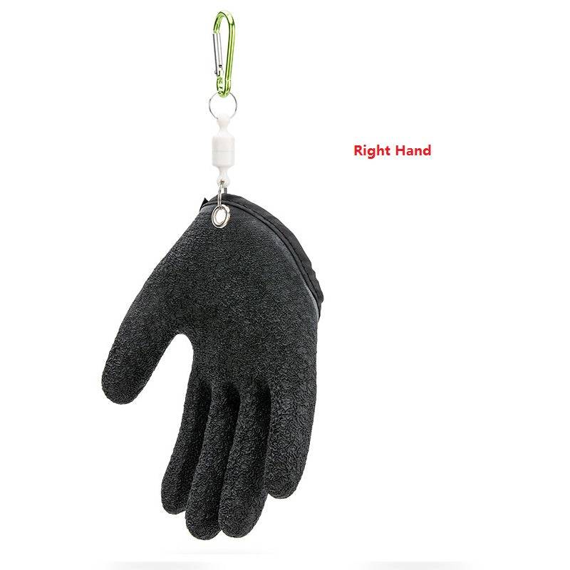 Professional Catch Fish Latex Hunting Gloves Left Right