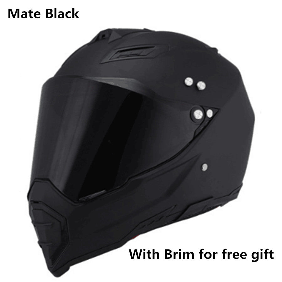 Dual Use Full Face Motorcycle Off Road Helmet Unisex Four Season