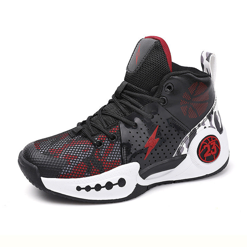 Children’s Mesh Non-Slip Wear-Resistant Basketball Shoes