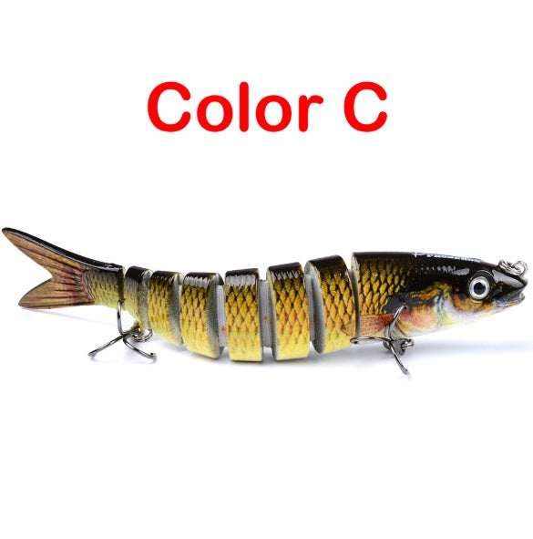 Multi Jointed Artificial Pike Fishing Lures