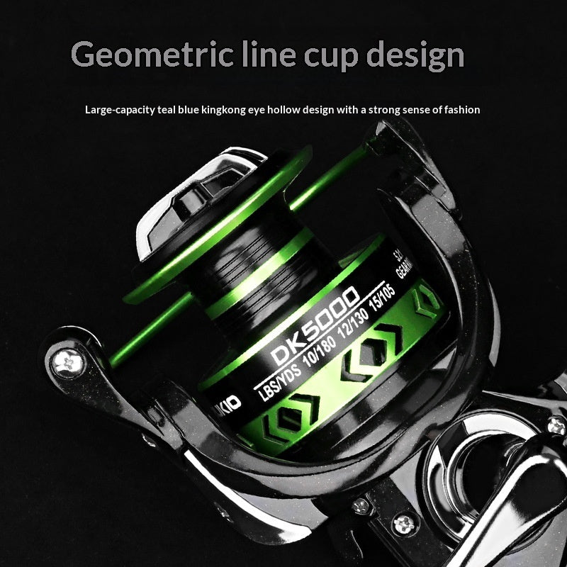 Fun To Use All Metal Spinning Reel Fishing Gear