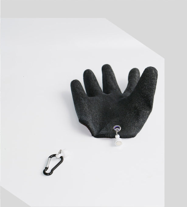 Professional Catch Fish Latex Hunting Gloves Left Right