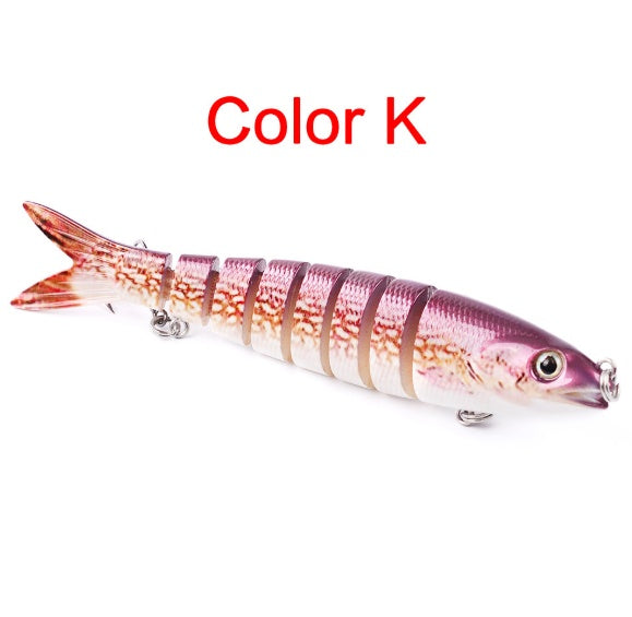 Multi Jointed Artificial Pike Fishing Lures