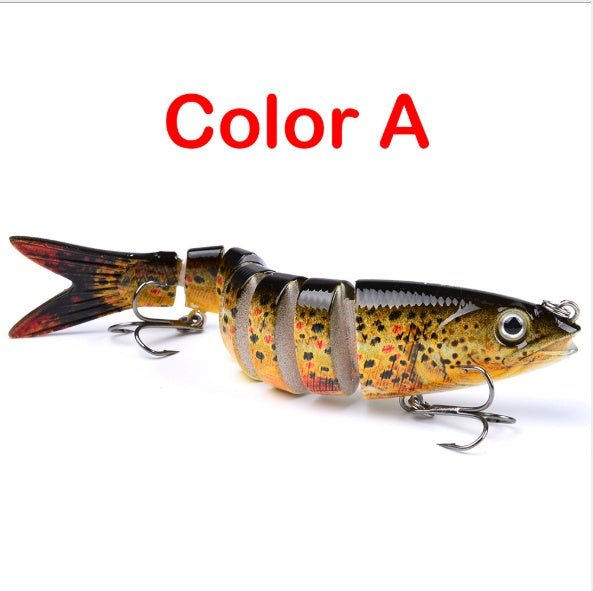 Multi Jointed Artificial Pike Fishing Lures