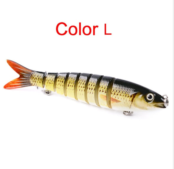 Multi Jointed Artificial Pike Fishing Lures