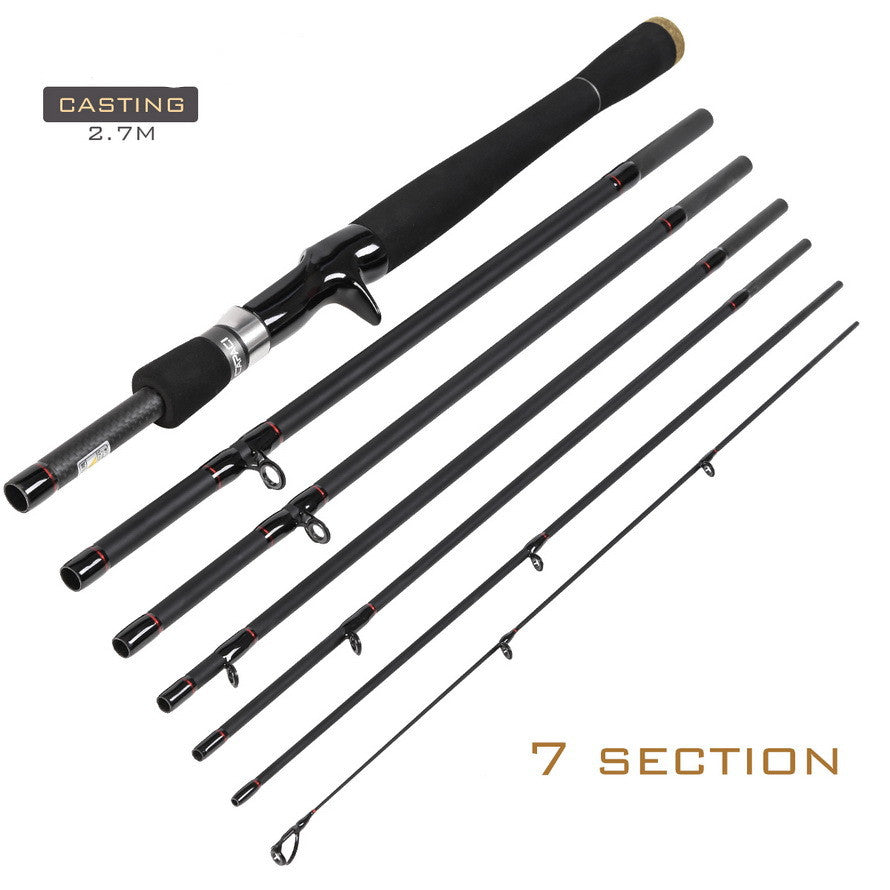 6.89 to 7.87 ft Straight Gun Handle Sea Fishing Rod For Perch Fishing